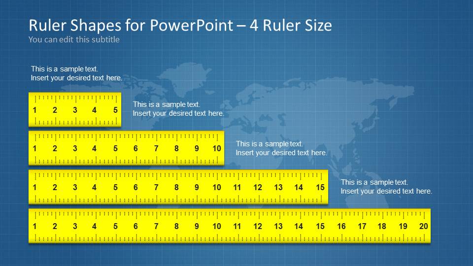 powerpoint for mac ruler dimensions